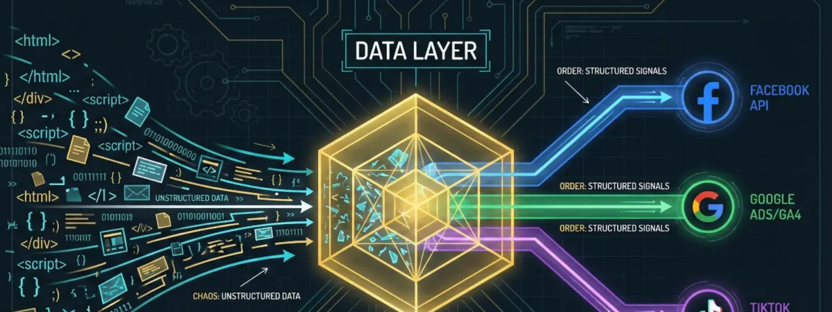 El Traductor Universal: Qué es el Data Layer y por qué tu programador y tu mercadólogo deben usarlo.