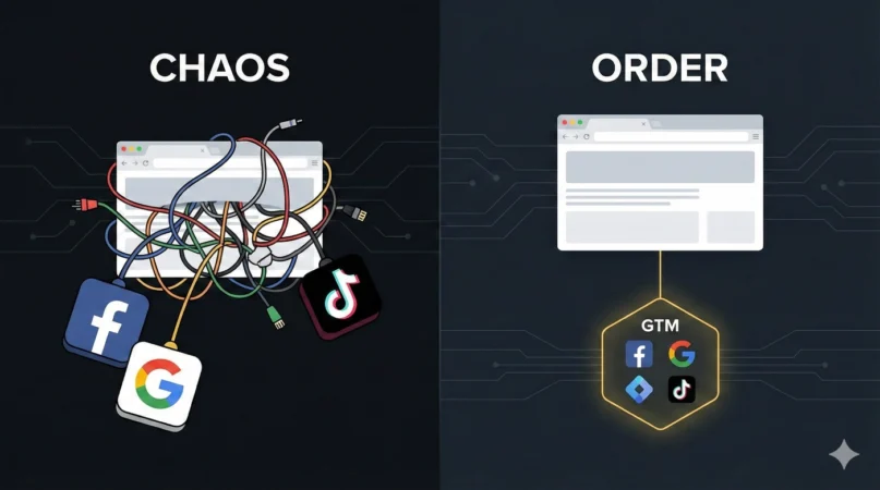 GTM vs Hardcoding: Por qué tu web es lenta y cómo arreglarlo